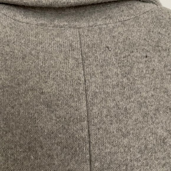 Zara TRF Outerwear Peacoat in Grey Knit - Picture 6 of 7